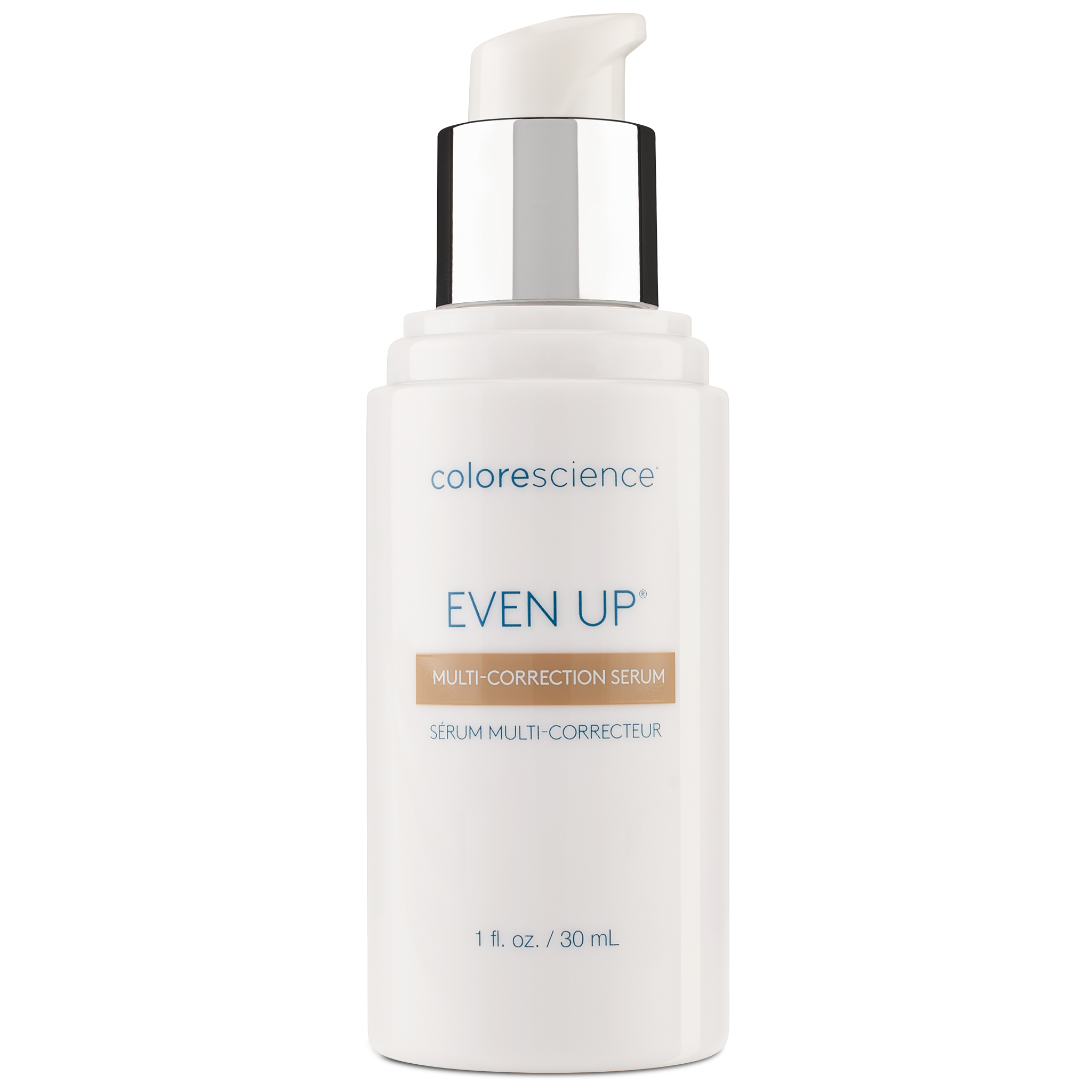 Even Up serum with cap off || all