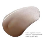 Sunforgettable® Total Protection™ Face Shield SPF 50 Flex swatch in deep || Deep