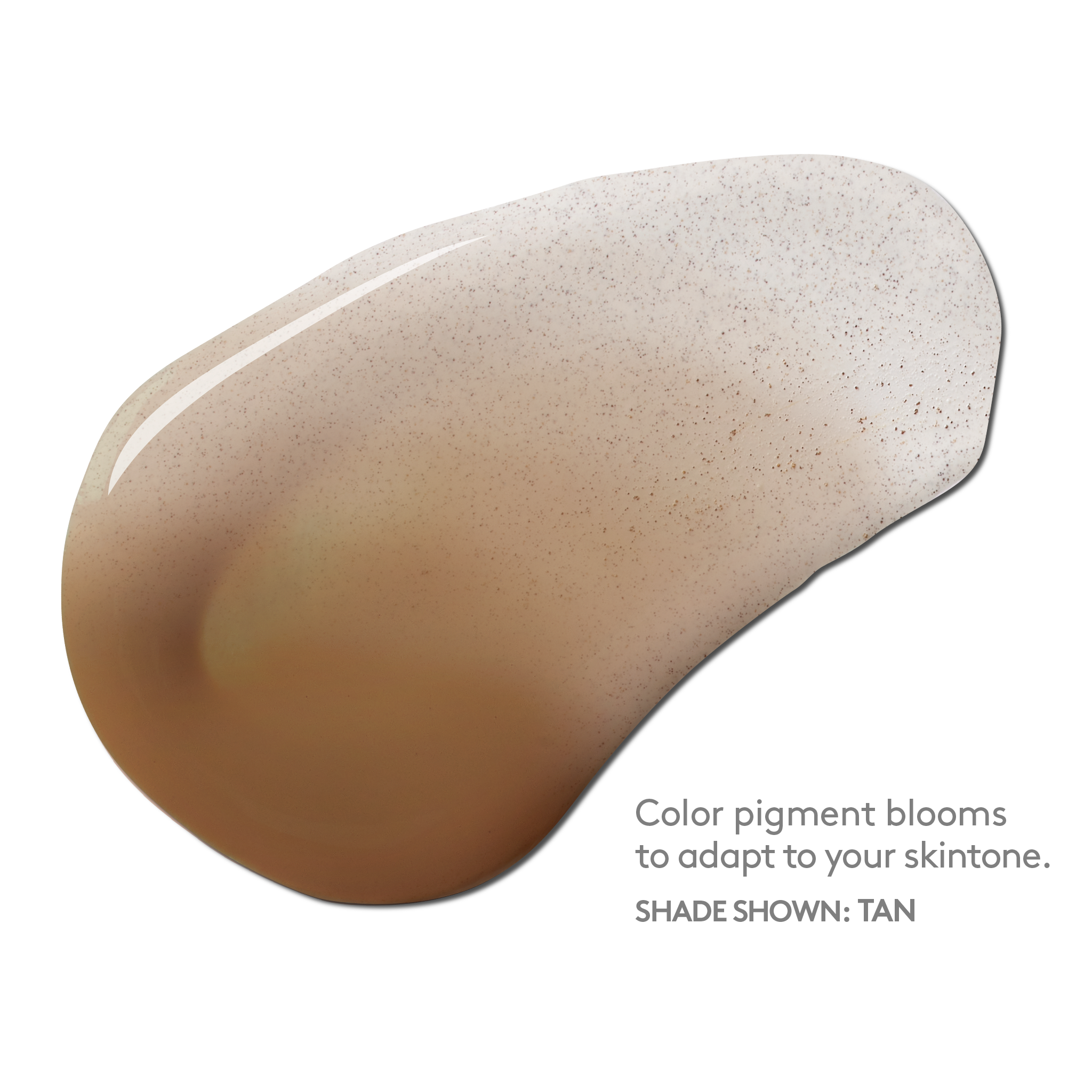 Sunforgettable® Total Protection™ Face Shield SPF 50 Flex swatch in tan || Tan