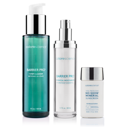 Barrier Pro™ Essential Moisturizer, Barrier Pro™ 1-Step Cleanser, No-Show SPF 50