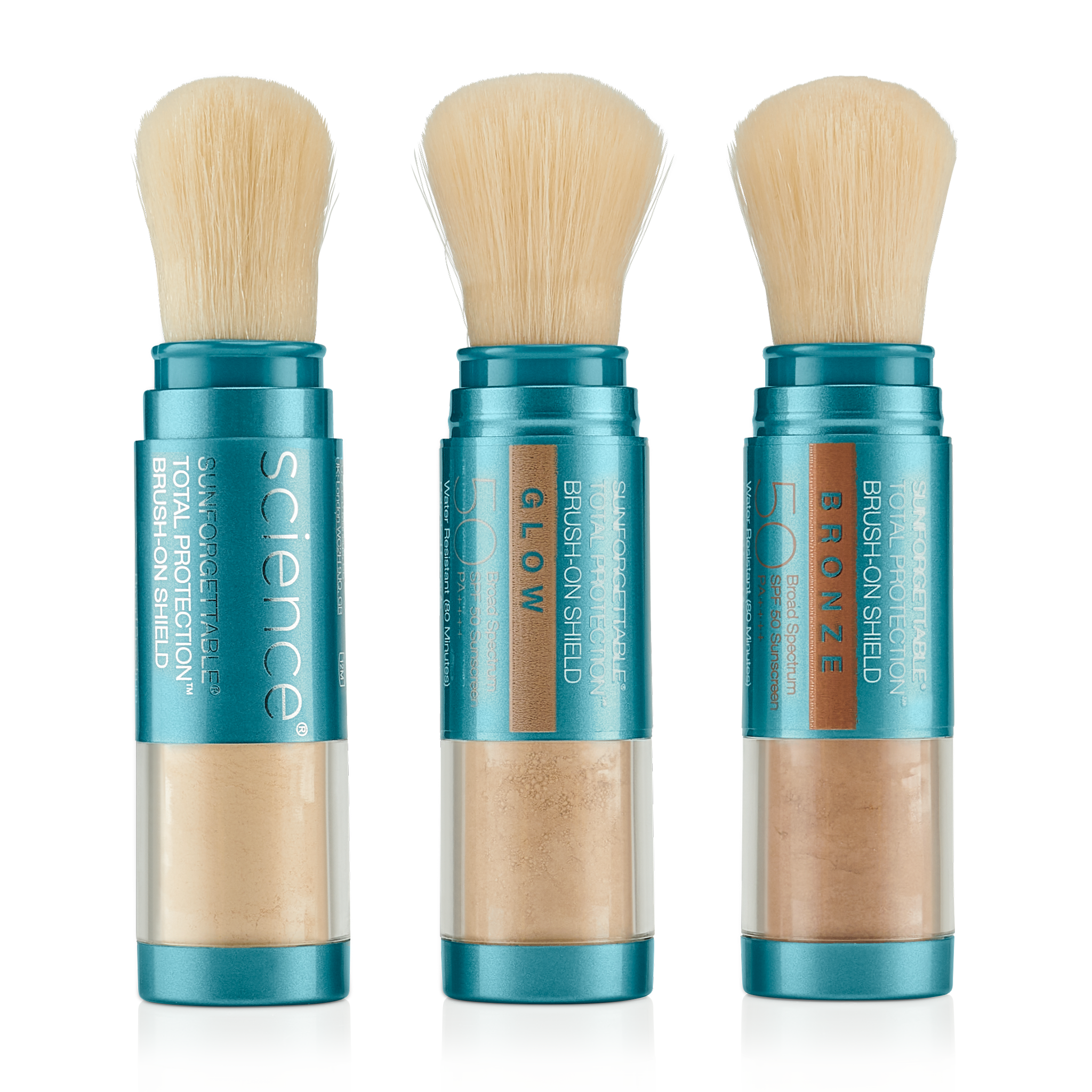 Brush-On Shield Custom Trio (Original Fair, Glow, Bronze SPF 50) || all