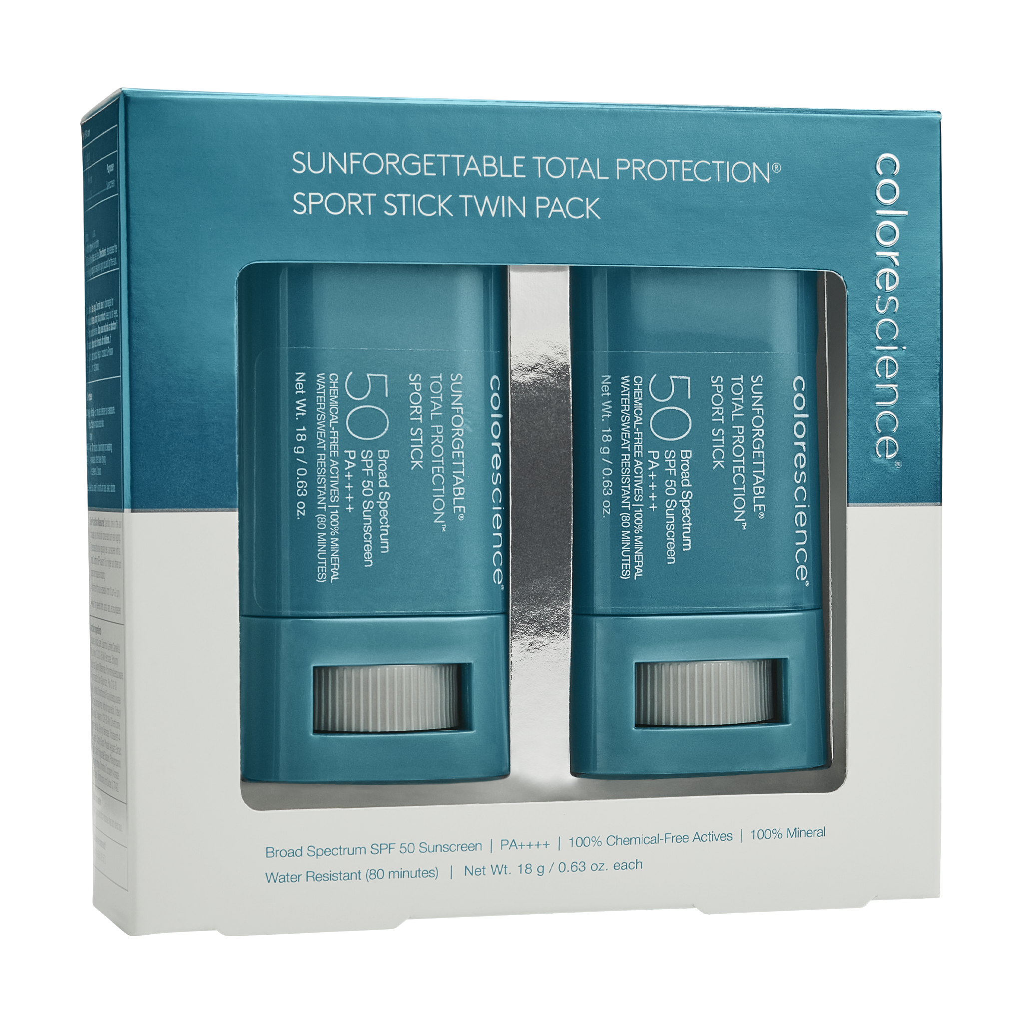 Sunforgettable® Total Protection™ Sport Stick Twin Pack || all