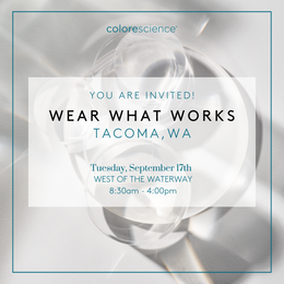 WEAR WHAT WORKS SKIN IMPACT EXPERIENCE - WASHINGTON
