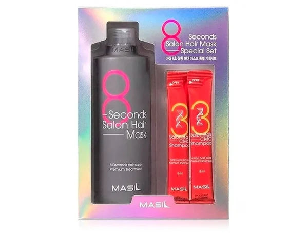 Masil – 8 Second Hairdressing Hair Mask Set, 350ml + 2 x 8ml