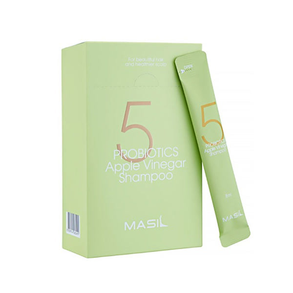 Masil – 5 Probiotics Shampoo with Apple Cider Vinegar, 20pcs x 8ml