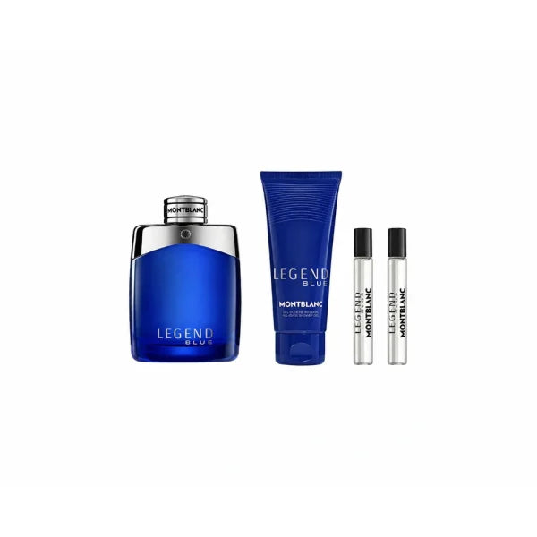 Mont Blanc – Legend Eau De Parfum 100ml + 2 X Eau De Parfum 7.5ml + Shower Gel 100ml