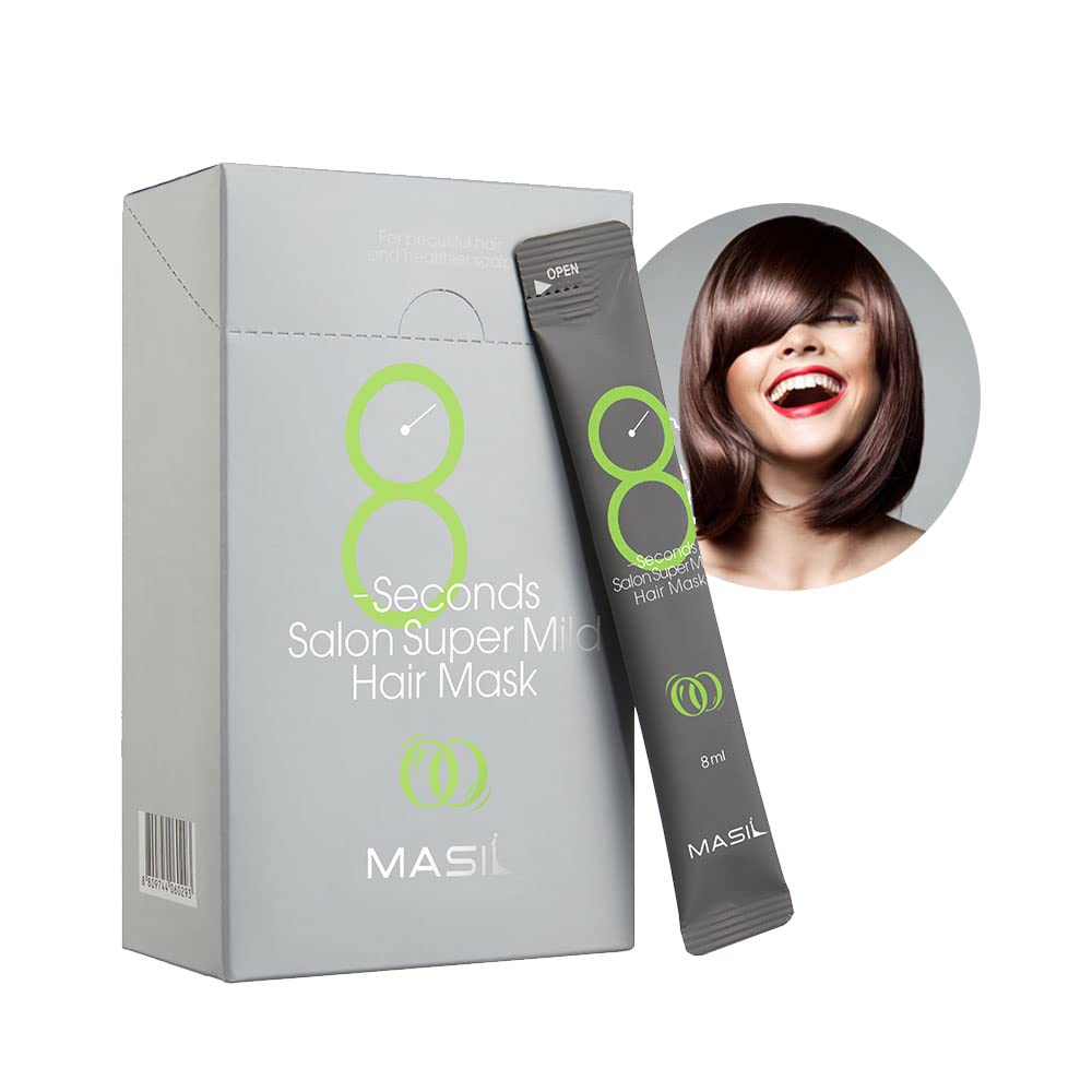 Masil – 8 Seconds Salon Supermild Hair Mask Stick Pouch, 8pcs x 20ml