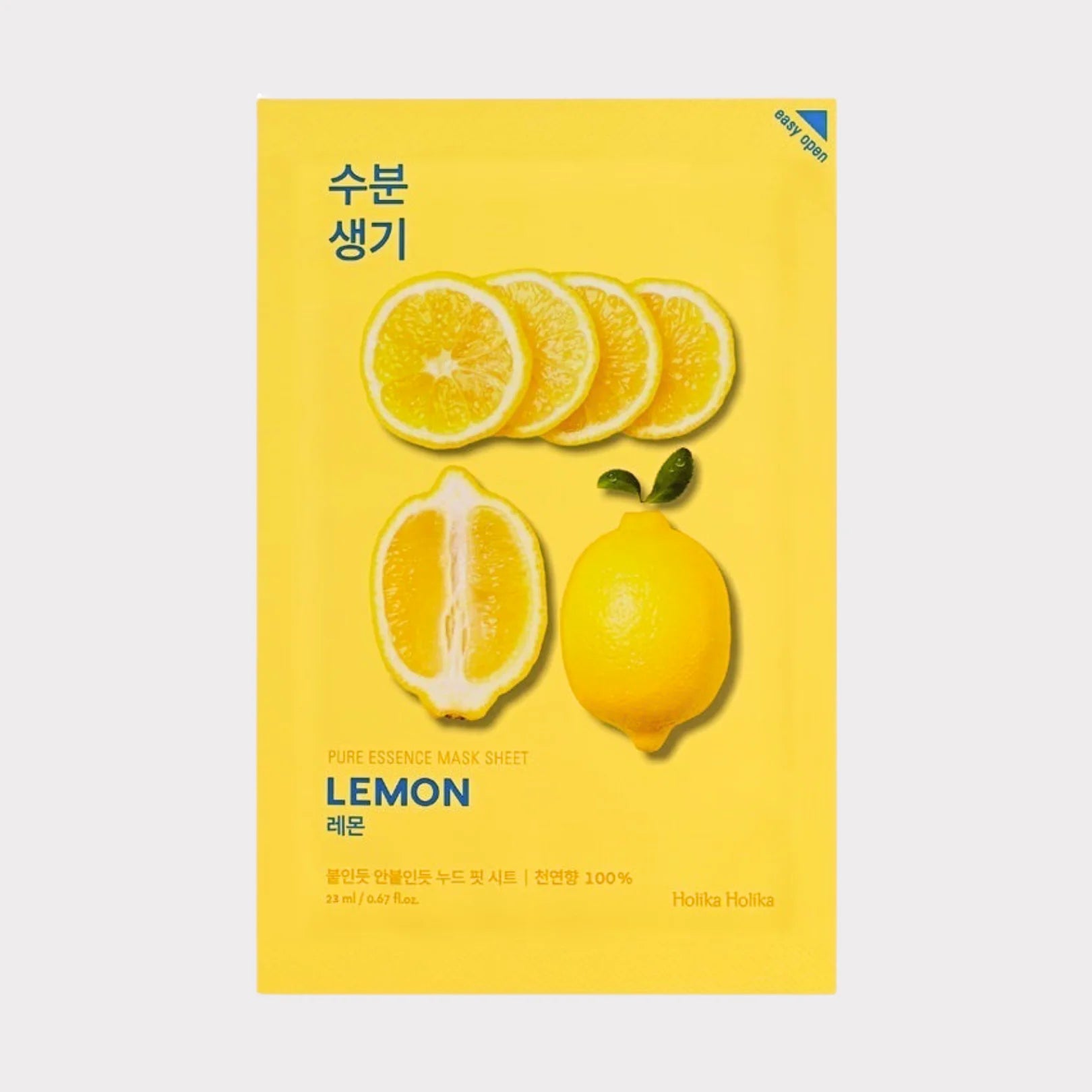 Holika Holika Pure Essence Mask Sheet - Lemon 23ml)