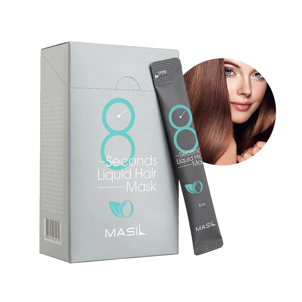 Masil – 8 Seconds Liquid Hair Mask Stick Pouch Blue, 8ml x 20pcs