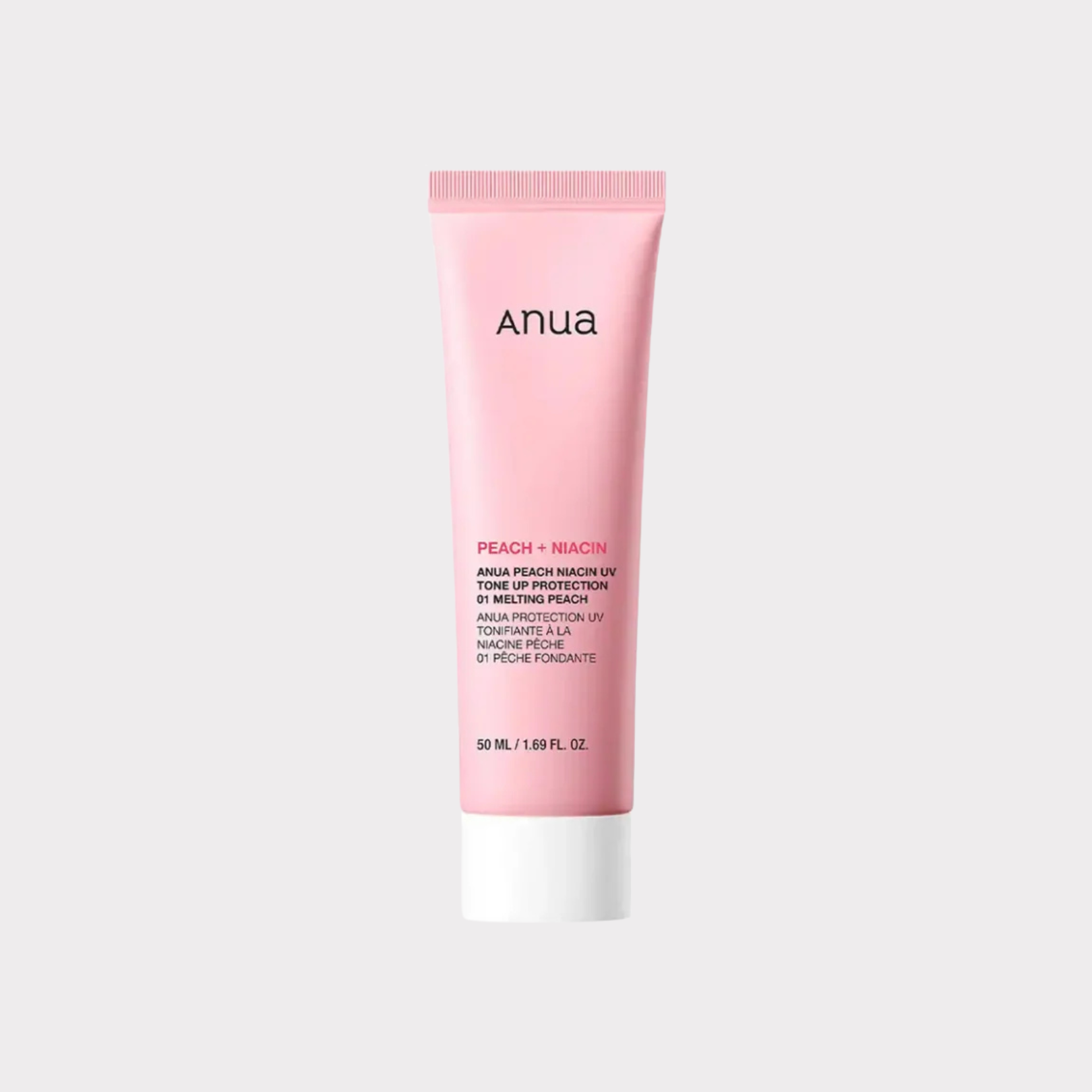 Anua – Protección UV con Niacina de Durazno Tonificante 01 Durazno Fundente, 50ml